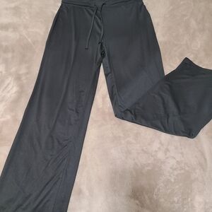Women's Black Wide-Leg Pants